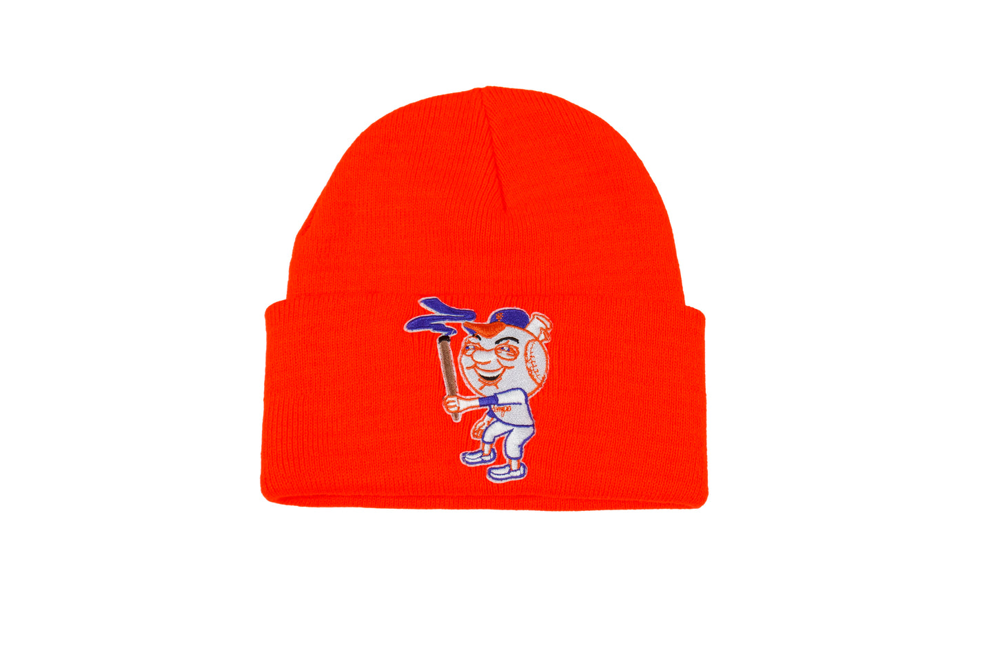 Mr. Hemps bright orange beanie