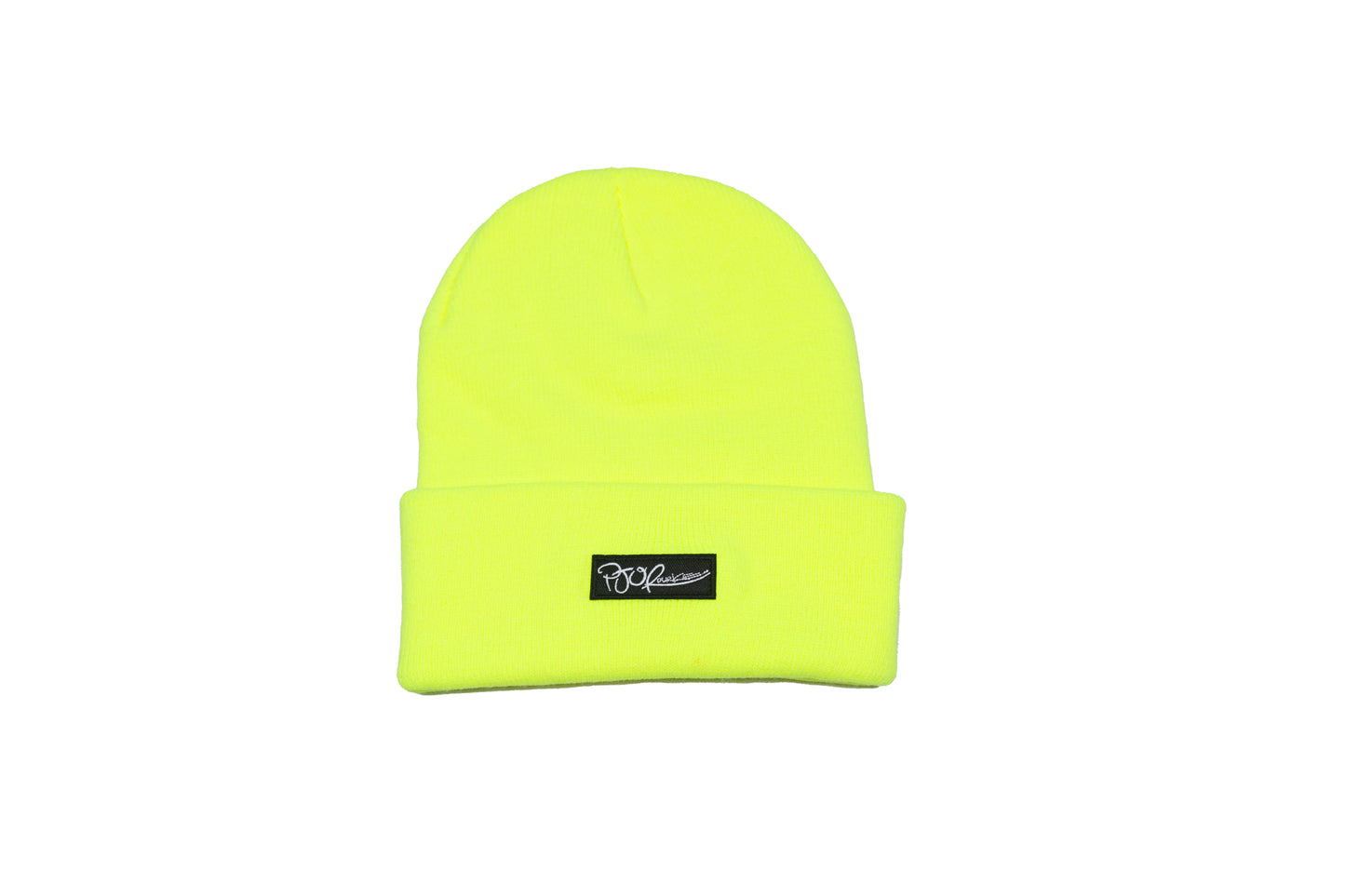 Snorton Salt neon yellow beanie