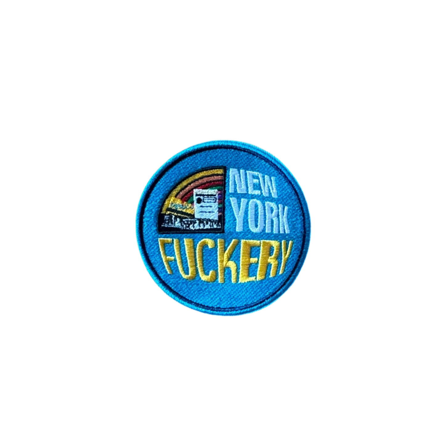 New York Fuckery 3.5” sew on patch