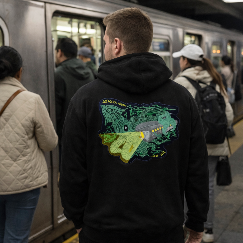 20,0000 Leagues Under NYC Heavyweight Hoodies