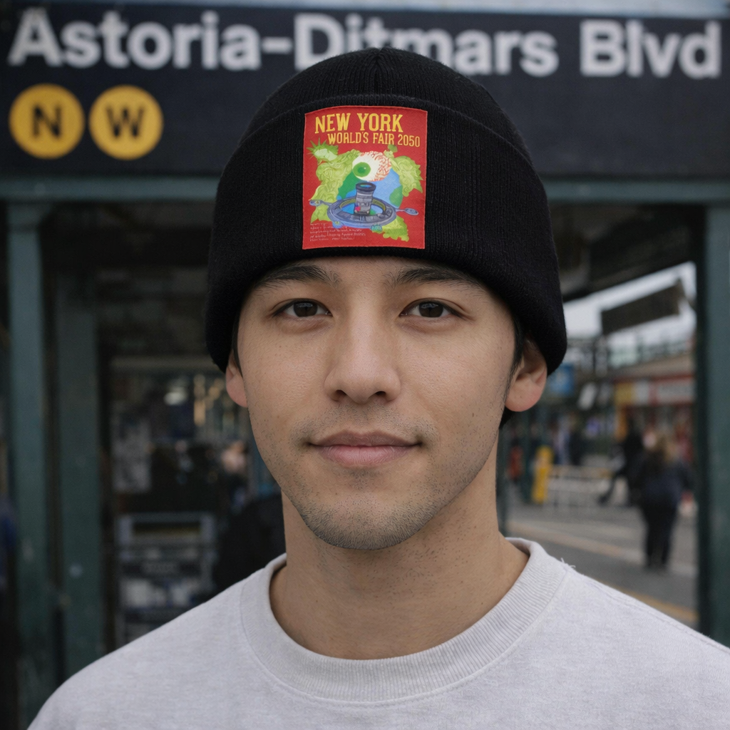 Worlds Fair 2050 Premium Beanie