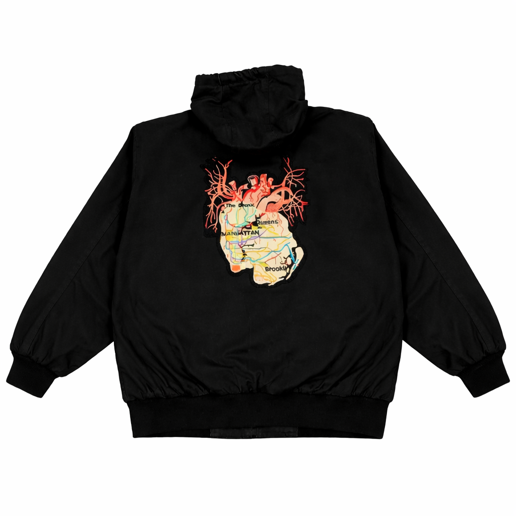 New York City Arteries Heartland Hooded Coat