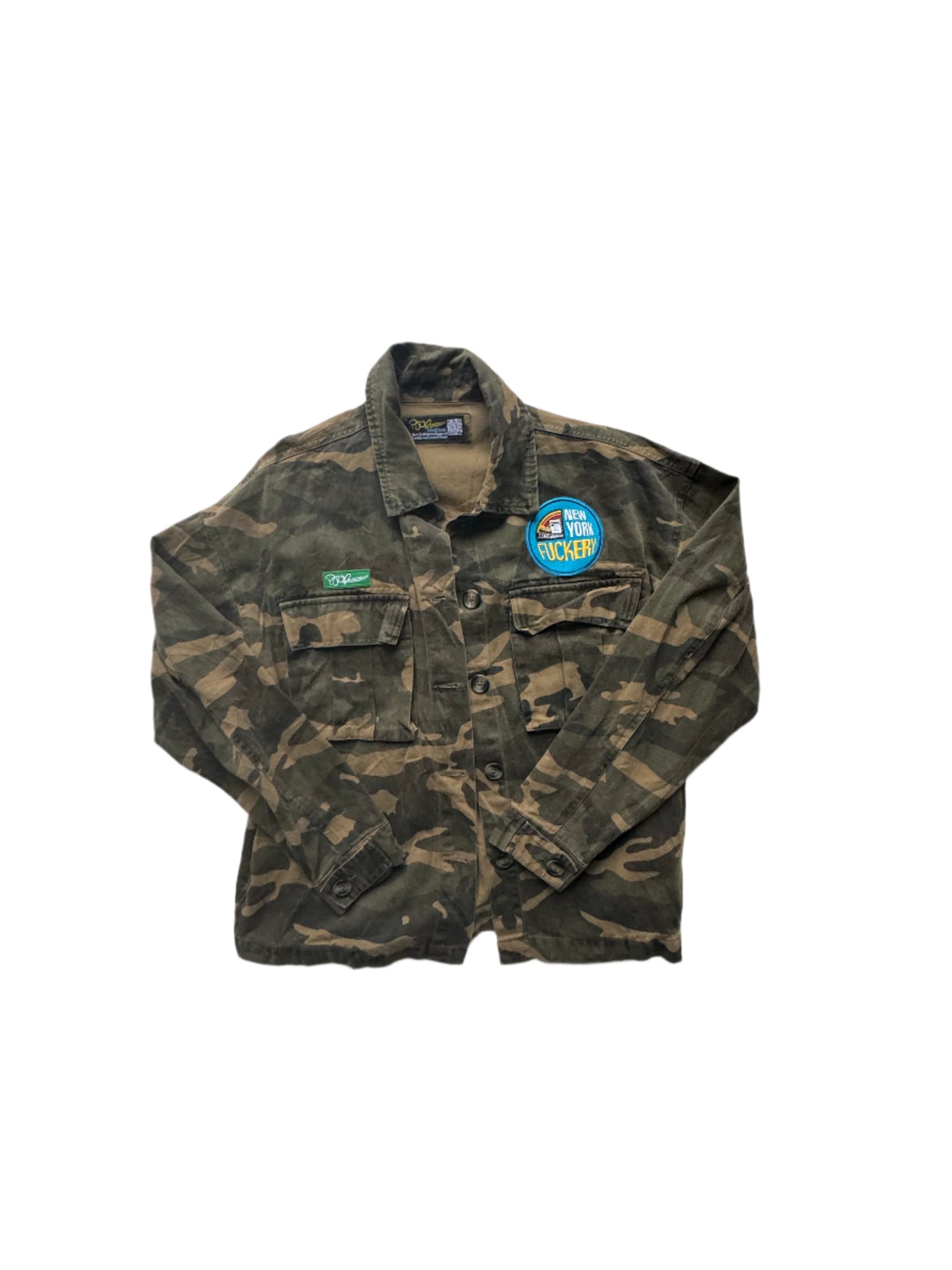 New York Fuckery camouflage 1/1 jacket
