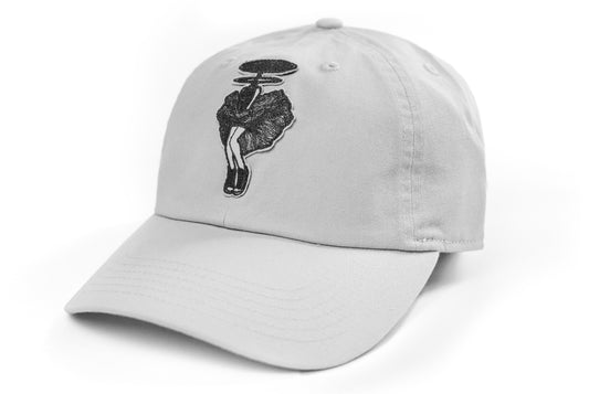 A-Bombshell white dad hat