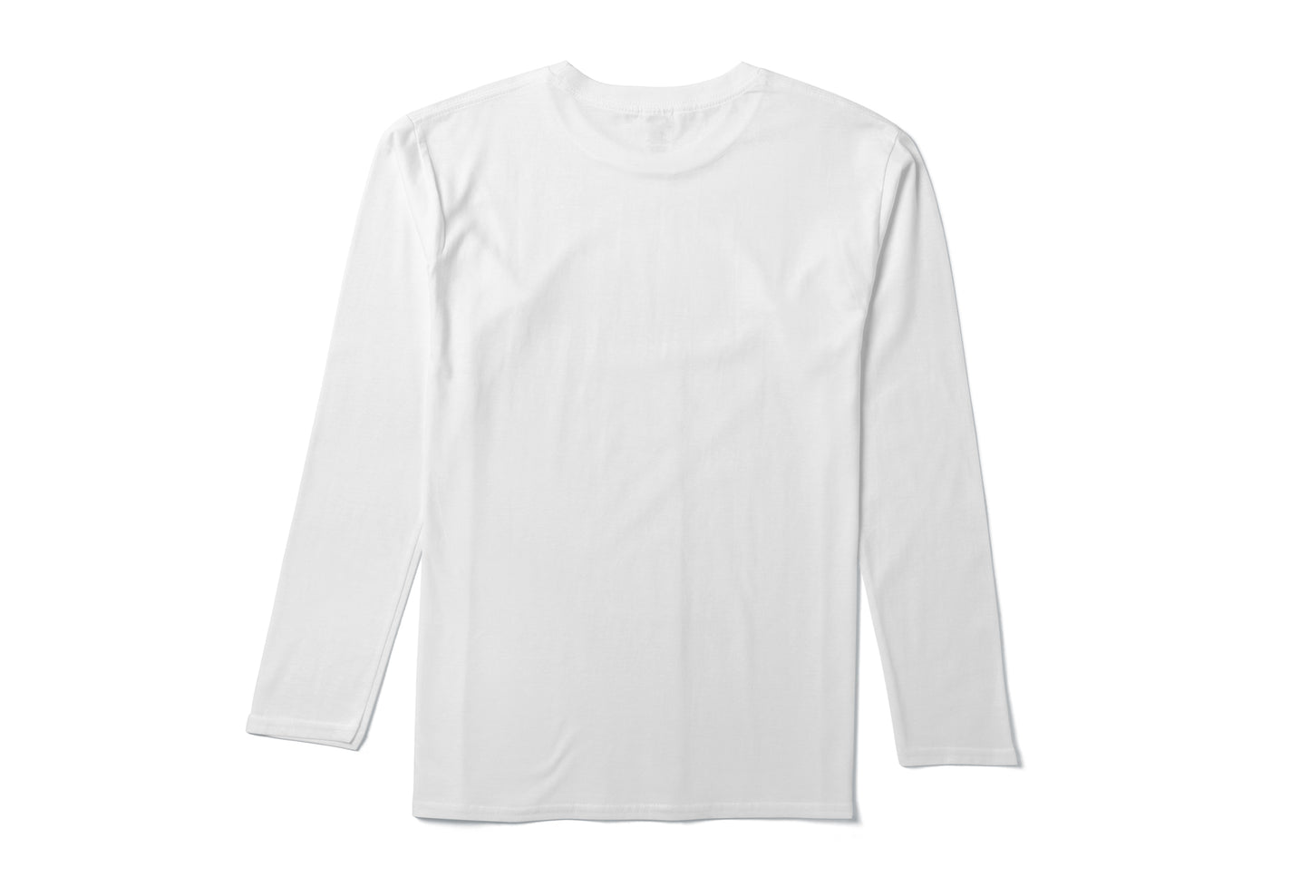 A-Bomb Shell Heat Transfer on White Long Sleeve Shirt