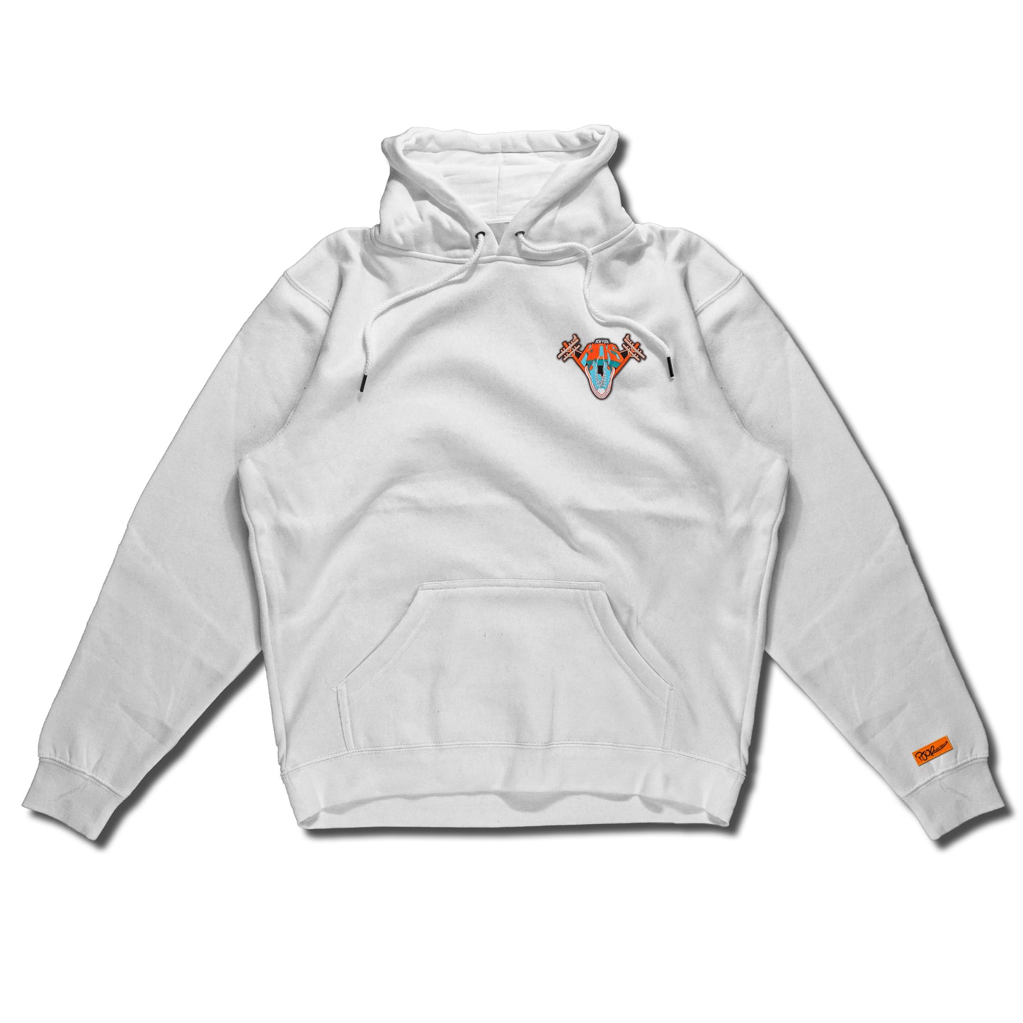 New York Kicks hand sewn embroidery on pullover hoody