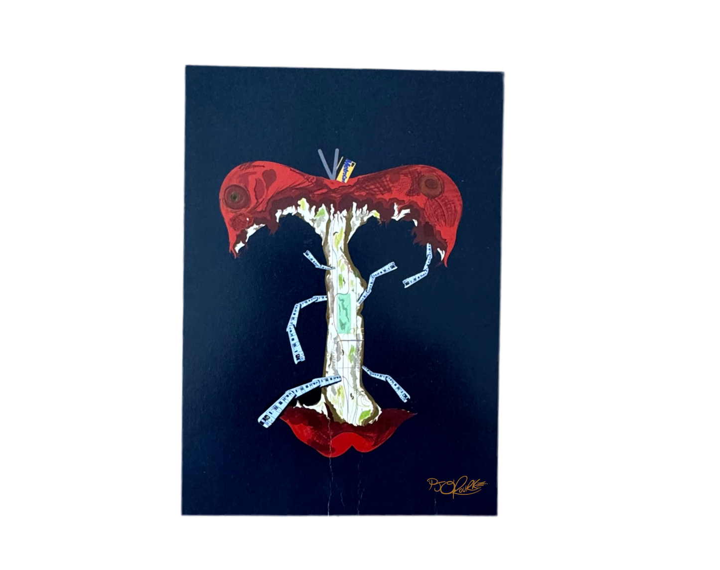 Rotten Apple post card