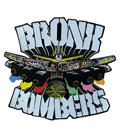 Bronx Bombers 13" sew on patch