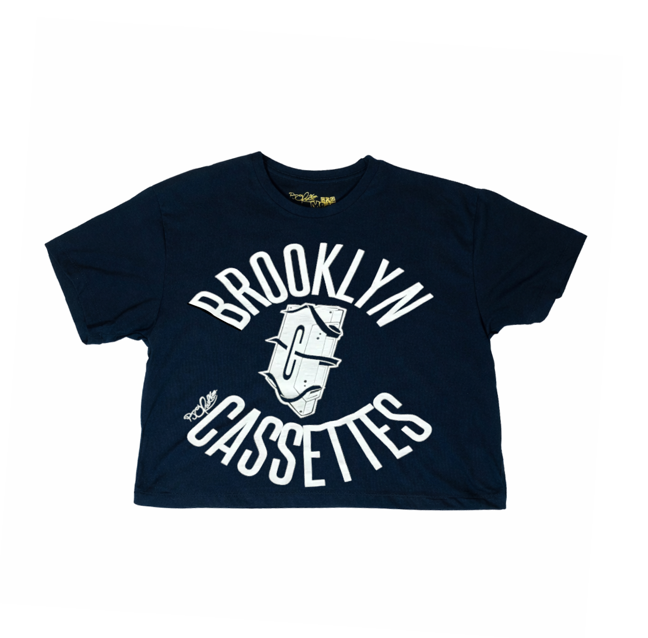 Brooklyn Cassettes Crop Tee