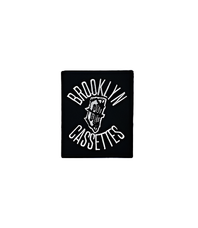 Brooklyn Cassettes 2.5" sew on patch