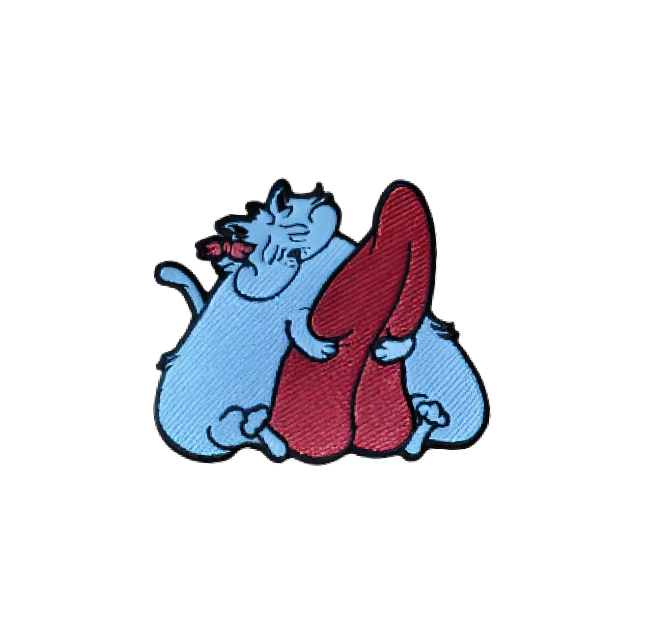 Cat's Got Your Tongue 3" sew on patch