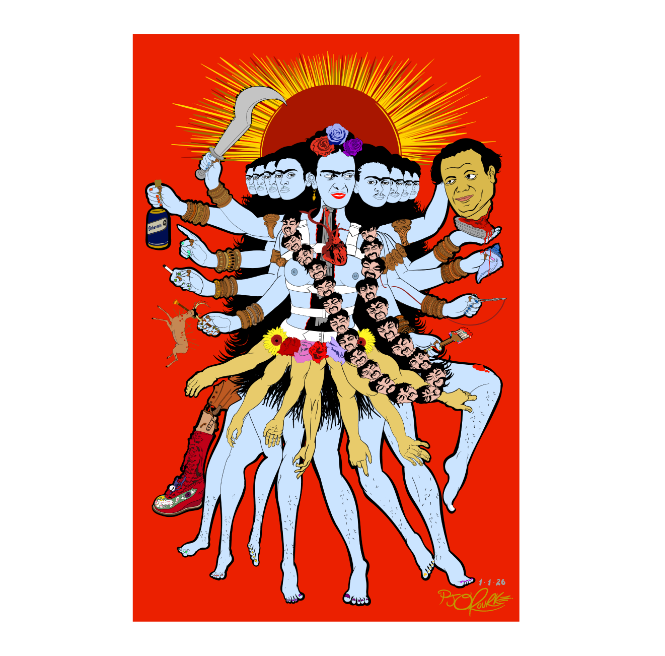 Frida Kali Signed/ Unsigned Prints