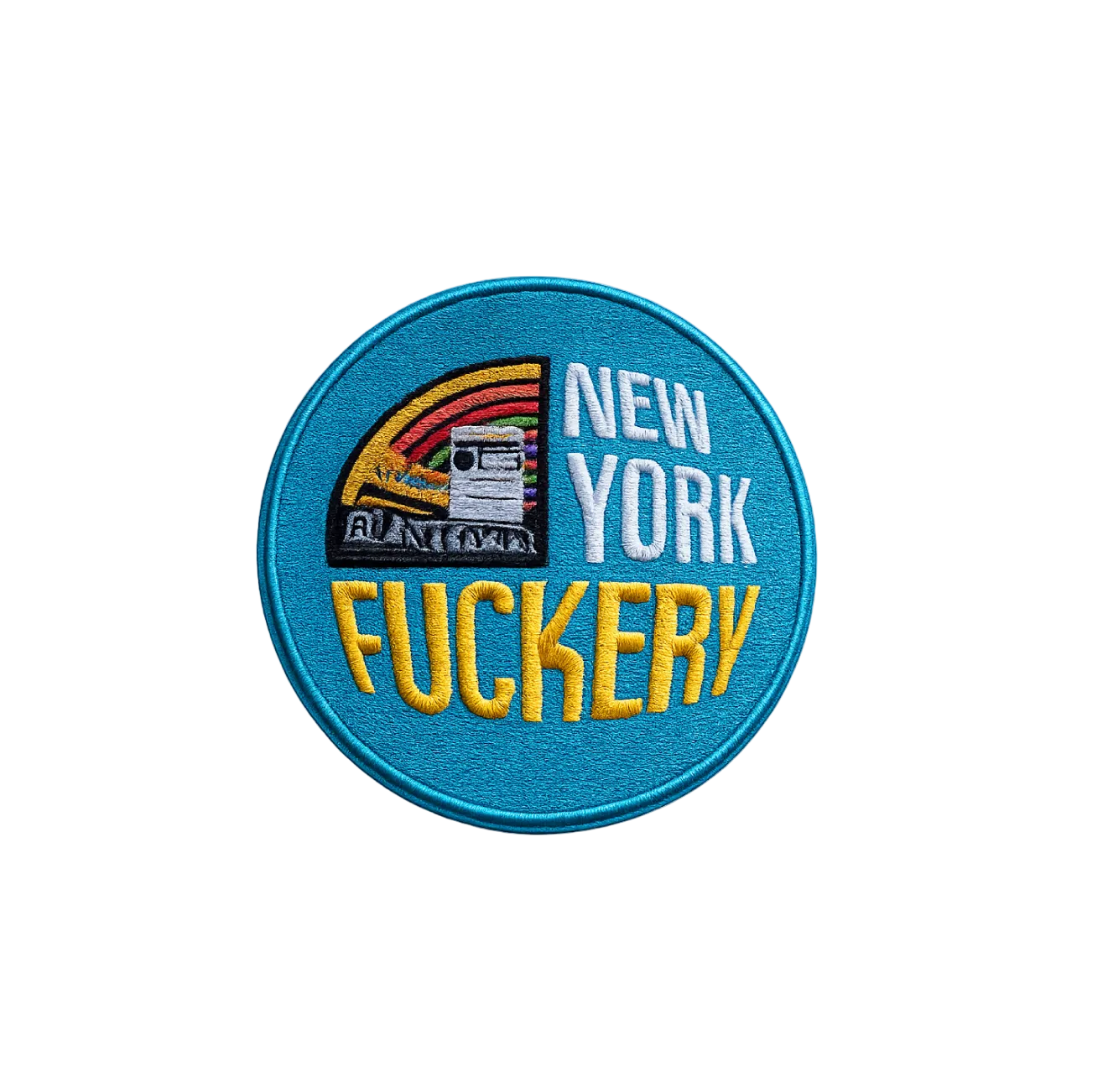 New York Fuckery 3.5” sew on patch