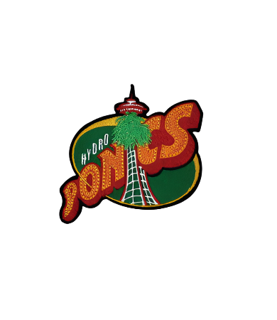 Hydroponics 3" sew on patch