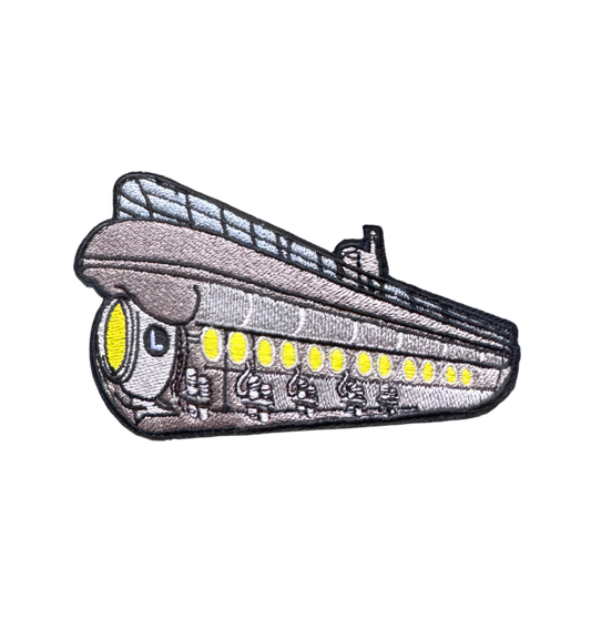 20k Leagues subway submarine 4” sew on patch