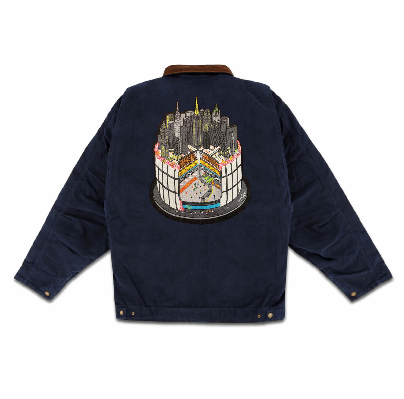 Layer Cake of NY Gasoline Jackets