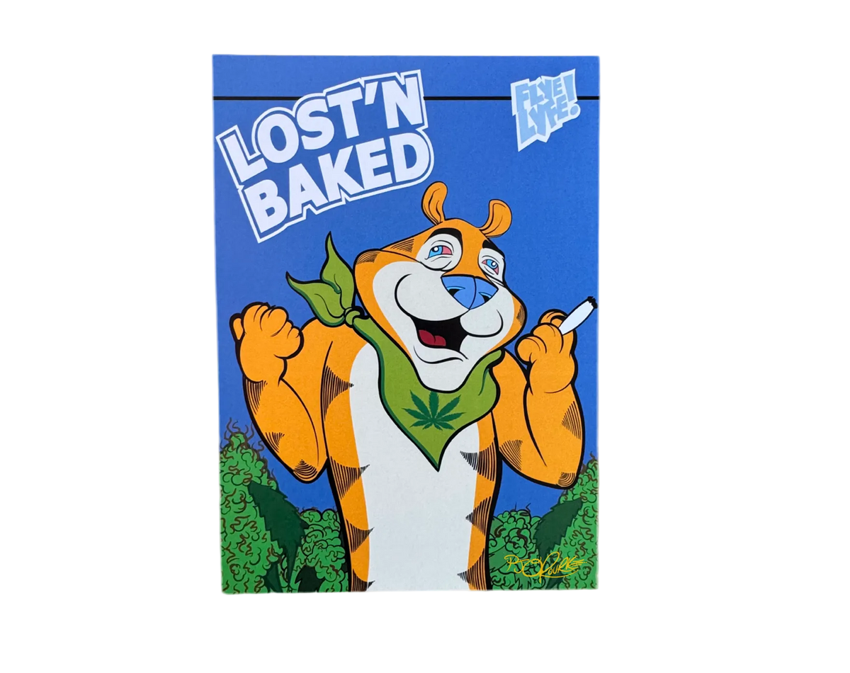 Lost N Baked post card