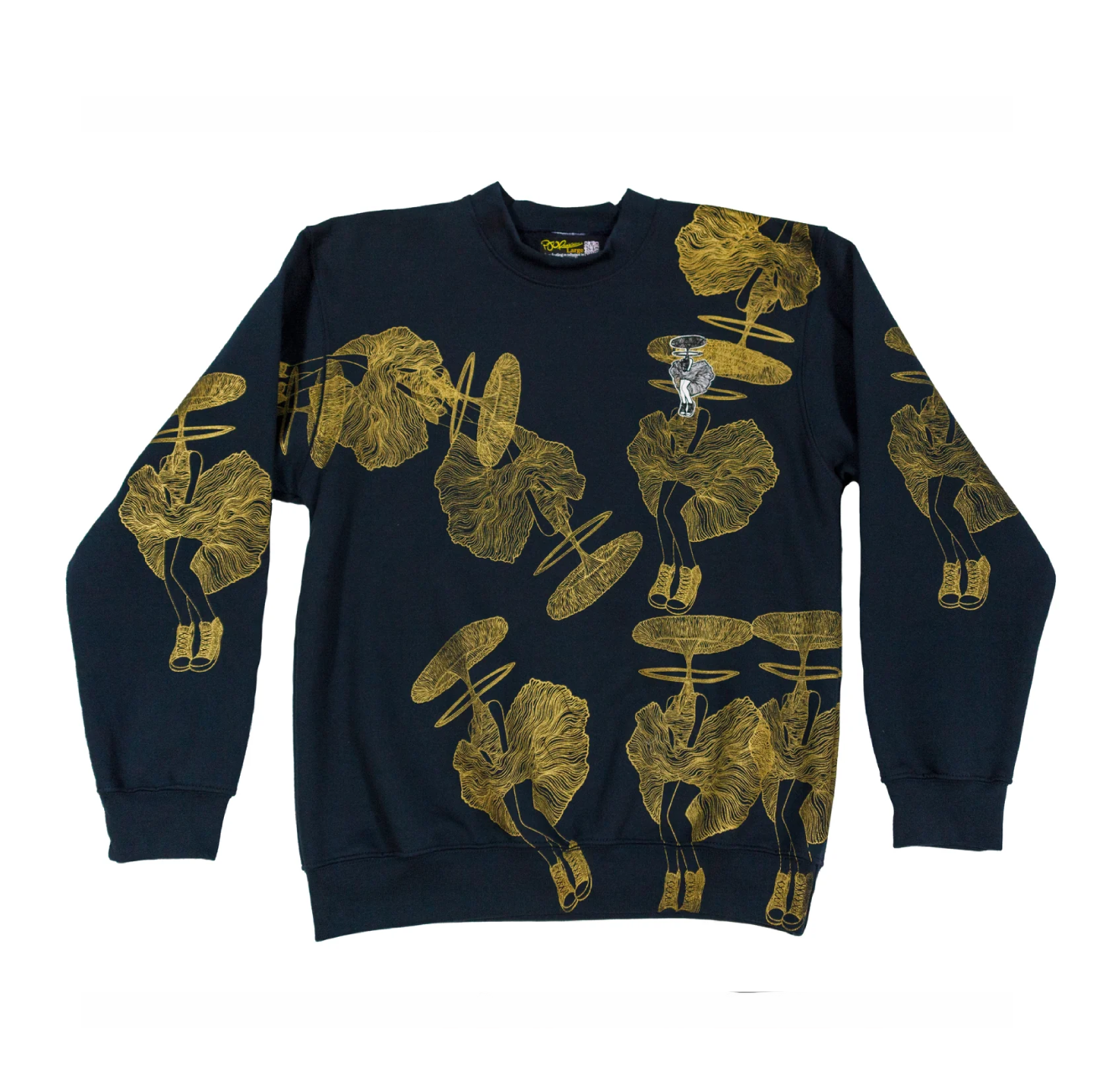 A-Bombshell 1/1 Cross Grain Heavyweight Crewneck