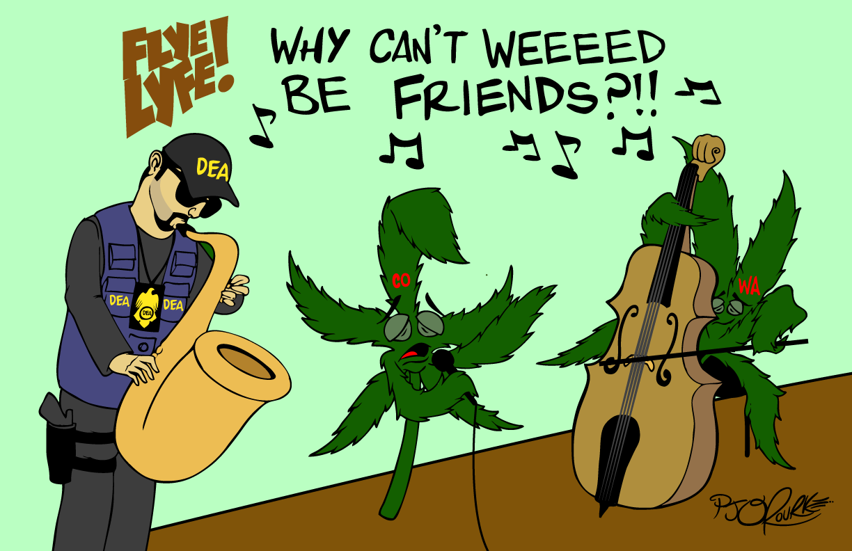 Why Can't Weeeed Be Friends?! Signed/ Unsigned Prints