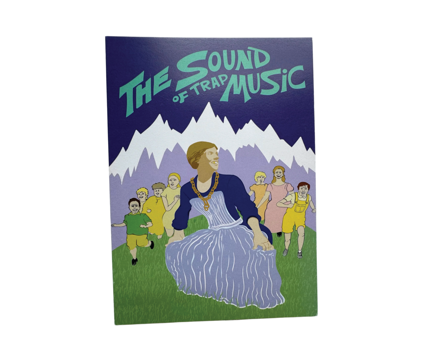 The Sound of Trap Music post card