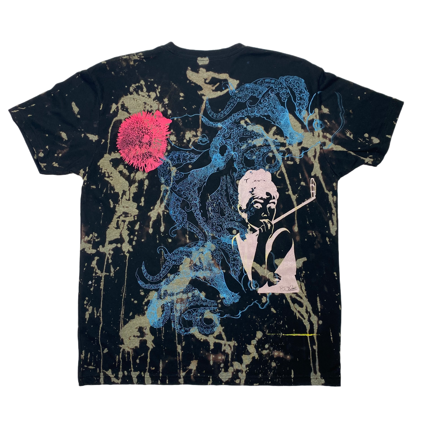 Black & Blue Acid Spill
