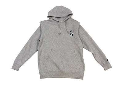 Selfies @ Tiffany's embroidered 10 oz. pullover heather grey hoody