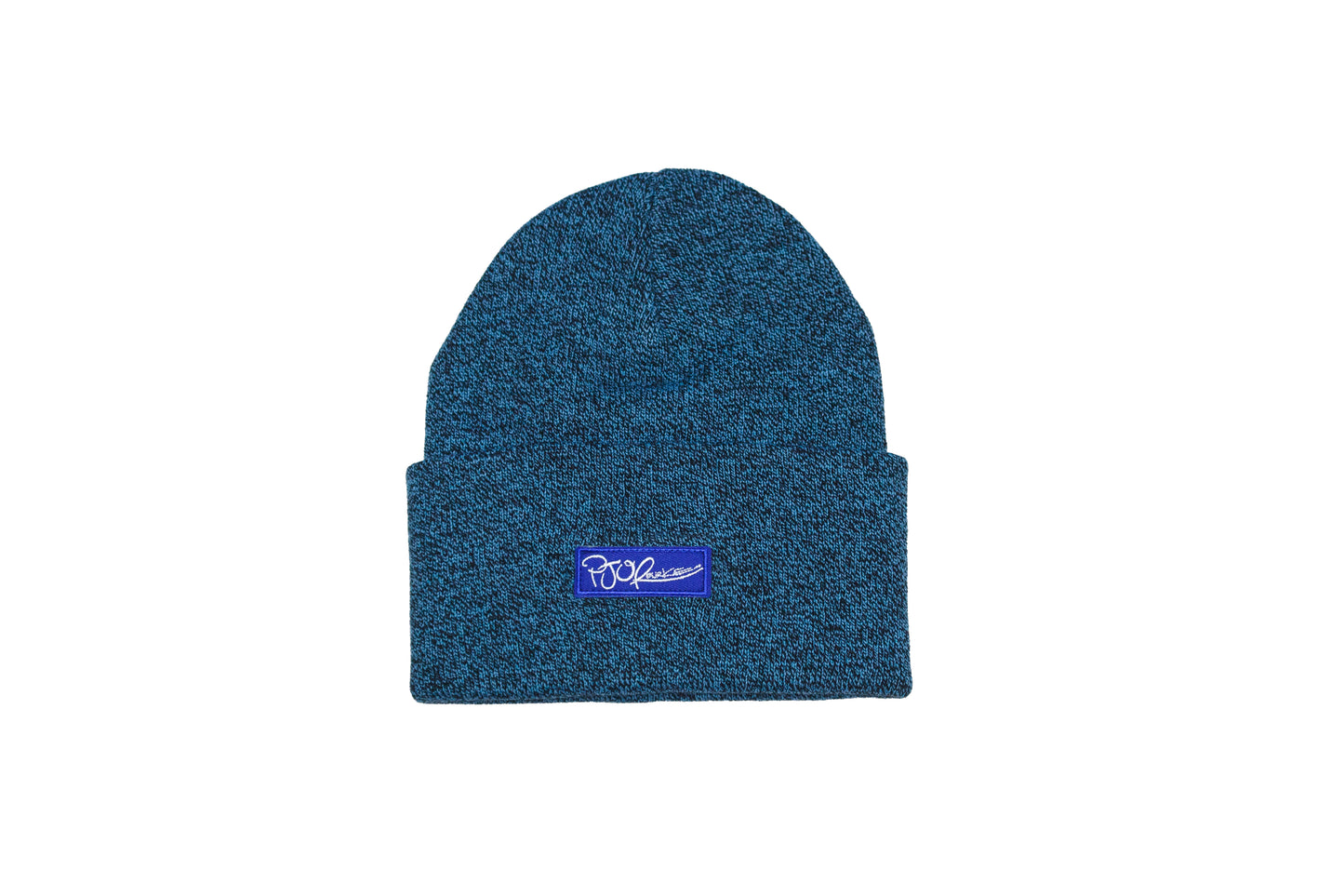 New York Fuckery blue blackout beanie