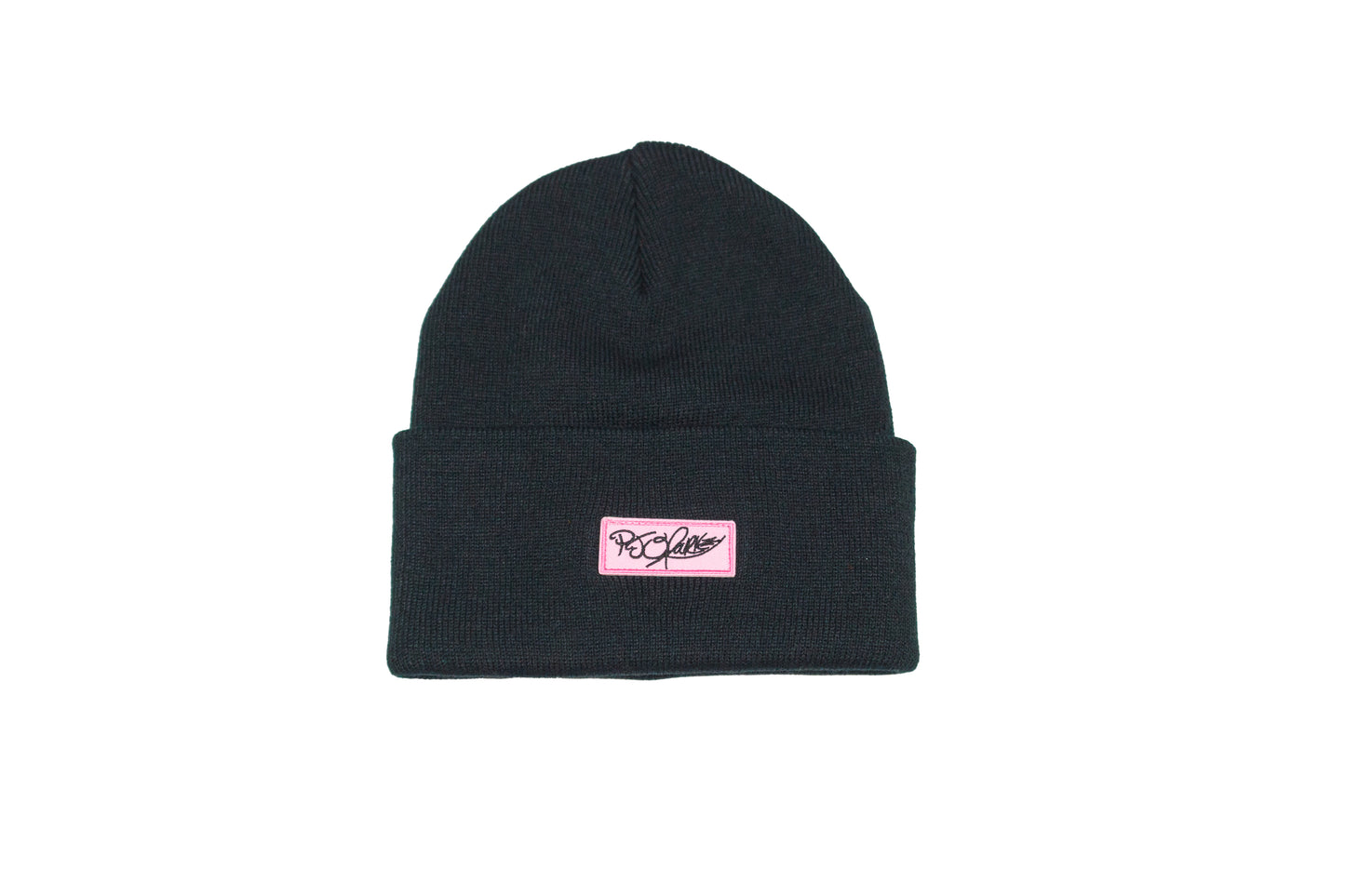 Layer Cake of New York black beanie