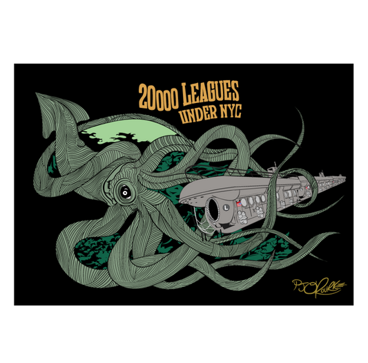 20,000 Leagues Under NYC Signed/ Unsigned Prints
