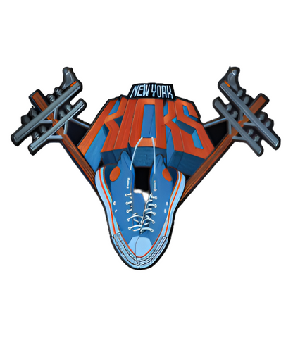 New York Kicks 12” sew on patch