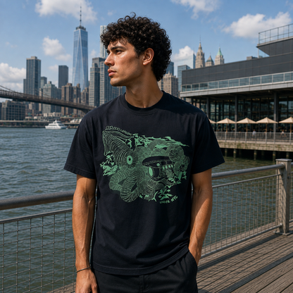 20,000 Leagues Under NYC Heavyweight Tee