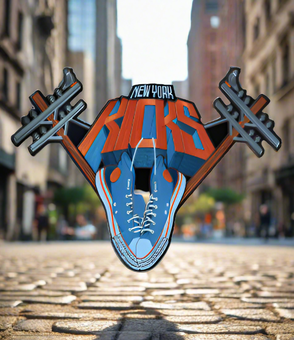 New York Kicks 12” sew on patch