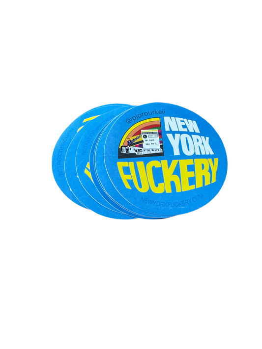 New York Fuckery 3” sticker pack