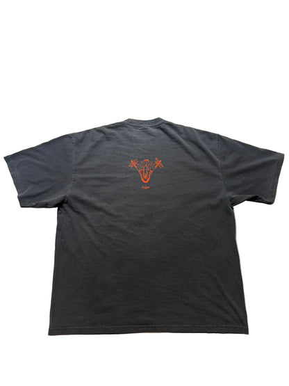 New York Kicks Charcoal Garment Dye Heavyweight Tee