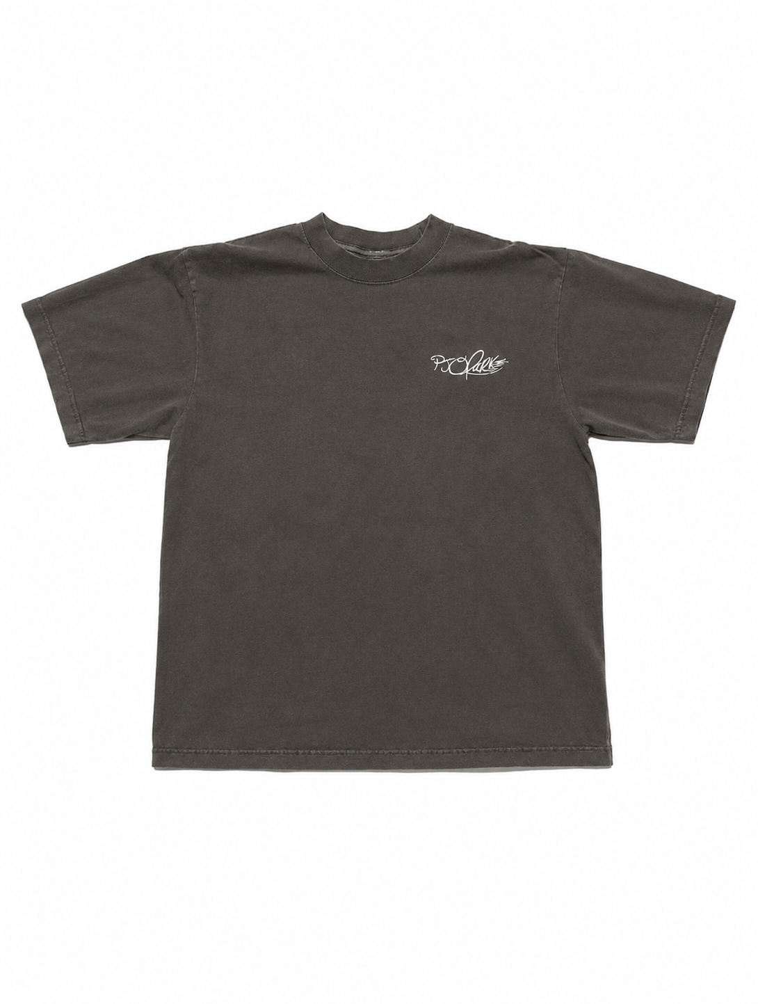 Tyson vs. van Gogh Heavyweight Tee Dye Cement Grey NEW