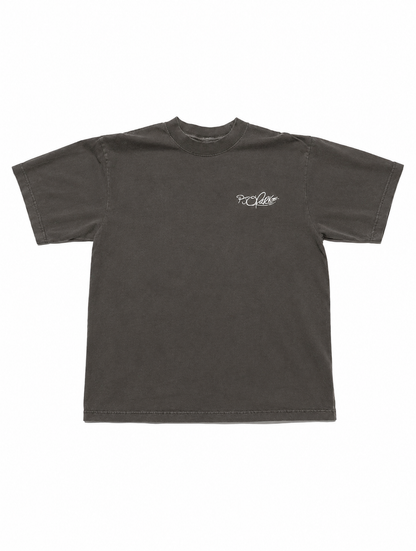 Tyson vs. van Gogh Heavyweight Tee Dye Cement Grey NEW