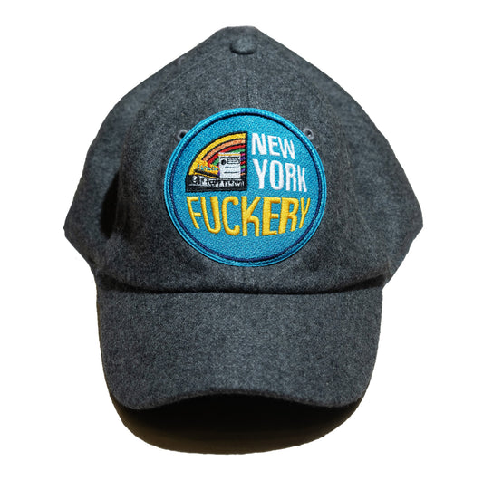 New York Fuckery Dad Hat Wool