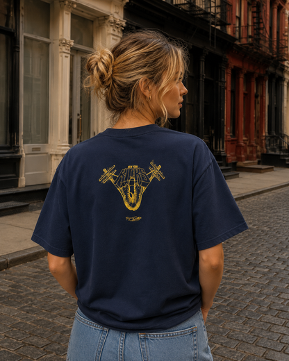 New York Kicks Dark Navy Heavyweight Tee