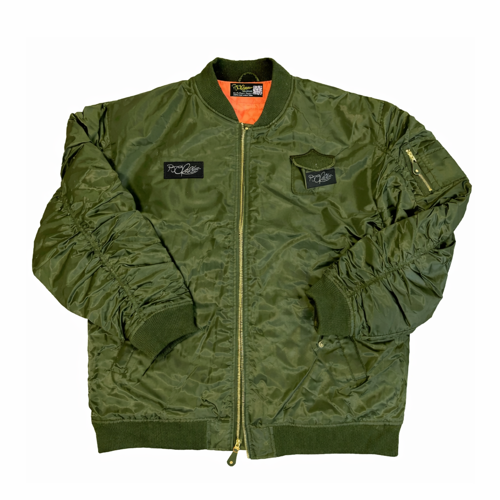 The Yellow Subway Line Premium Bomber Jackets