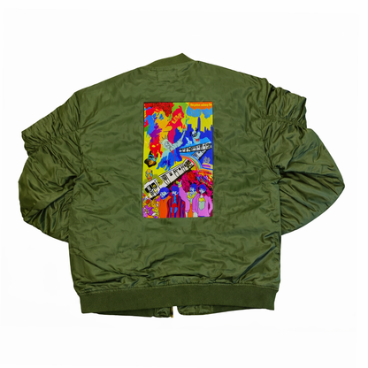 The Yellow Subway Line Premium Bomber Jackets