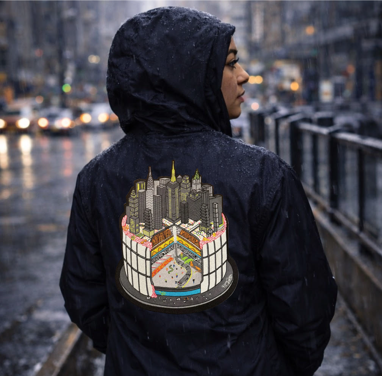 Layer Cake Of NY Windbreakers