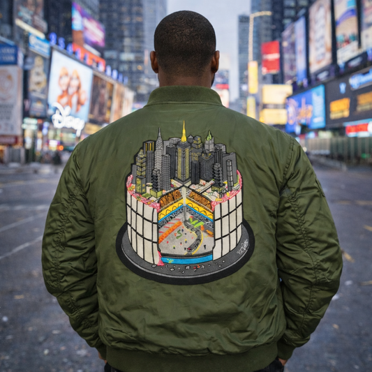 Layer Cake of NY Bomber Jackets