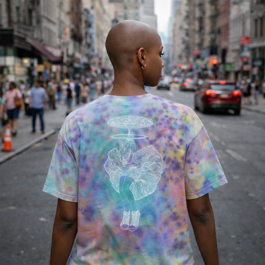 A-Bombshell 1/1 Tie-Dye Buttery Soft Tee