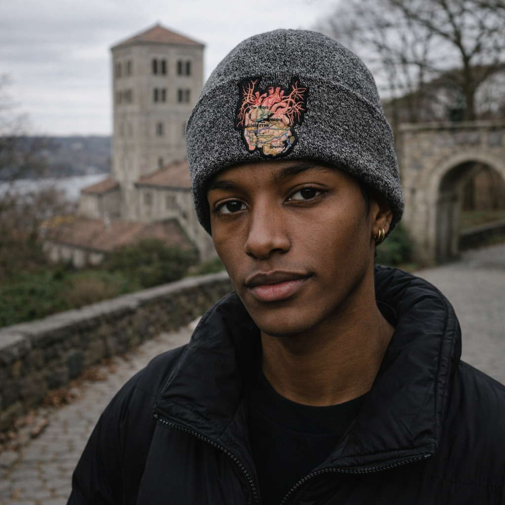 New York City Arteries Premium Beanies