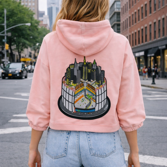 Layer Cake of NY Crop Hoodies