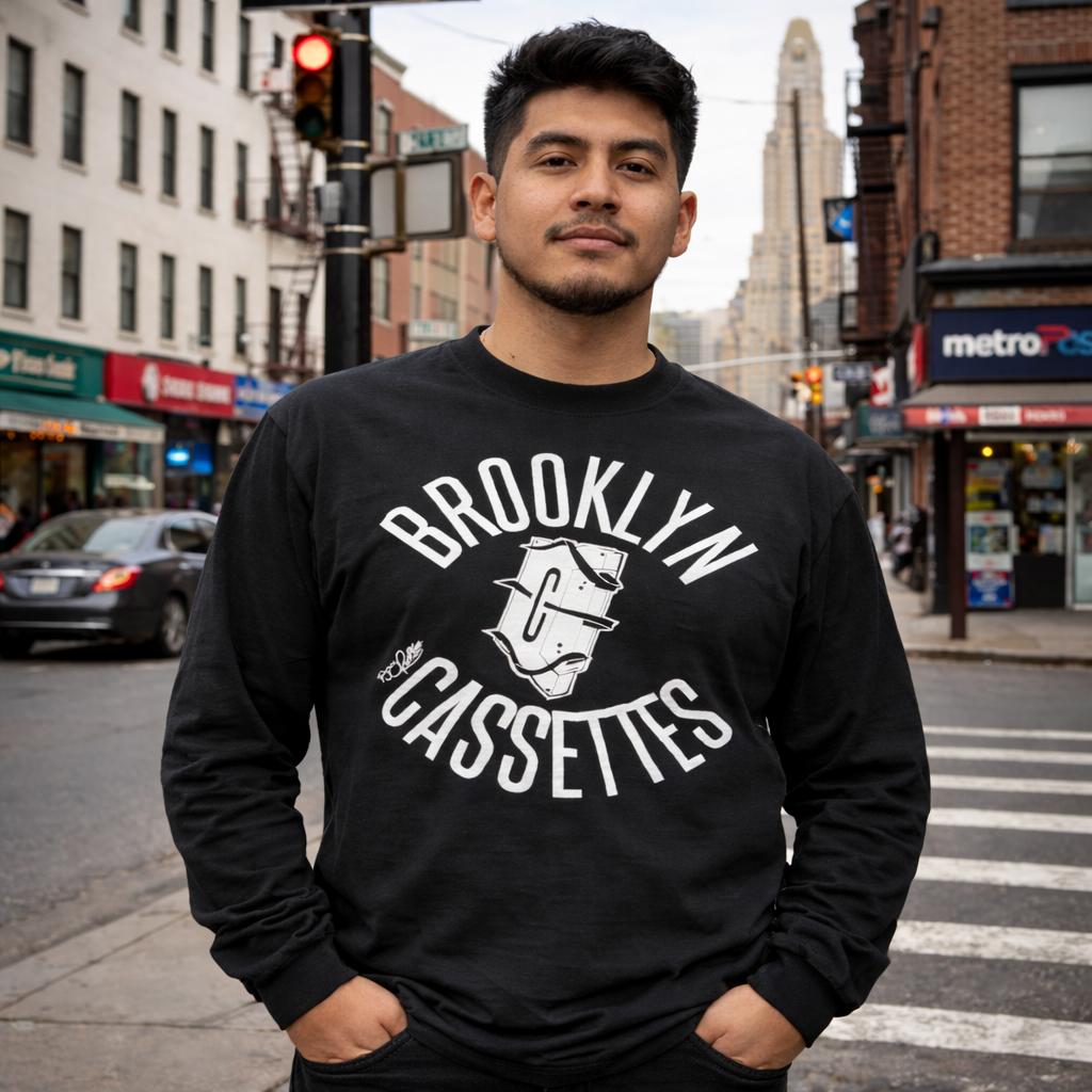 Brooklyn Cassettes LS Heavyweight Tee