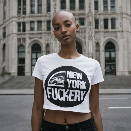 New York Fuckery Crop Tee