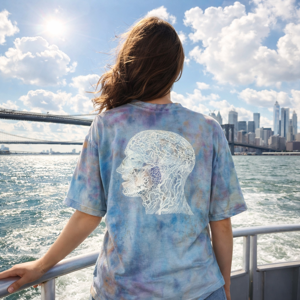Neurological Head 1/1 Tie Dye Heavyweight Tee