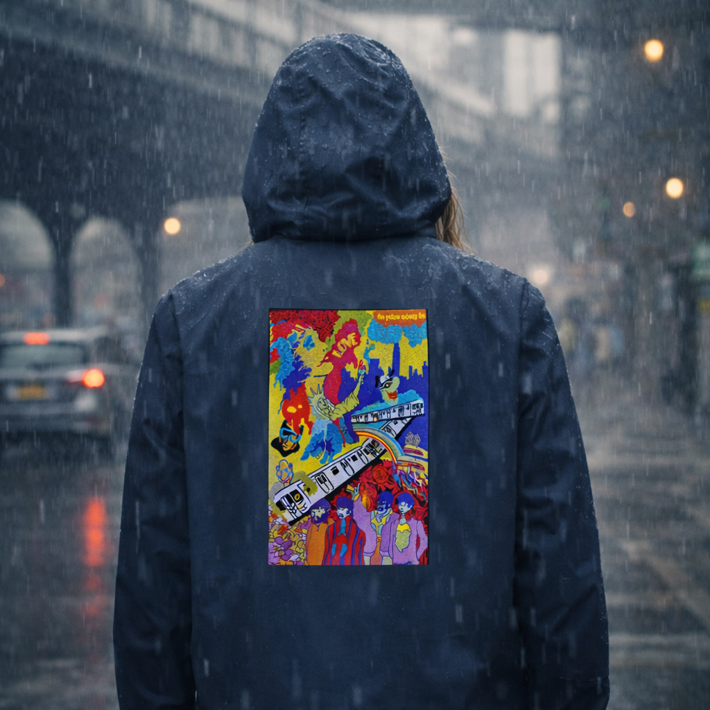 The Yellow Subway Line Windbreakers