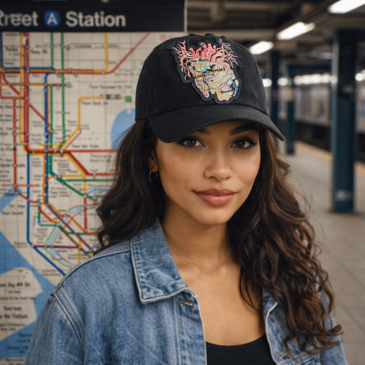 New York City Arteries Dad Hat